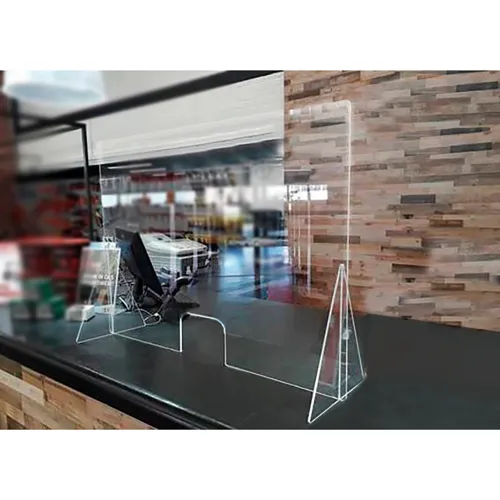 Easy Shield Customer Service Panel & Breath Guard, Polycarbonate 35"W x