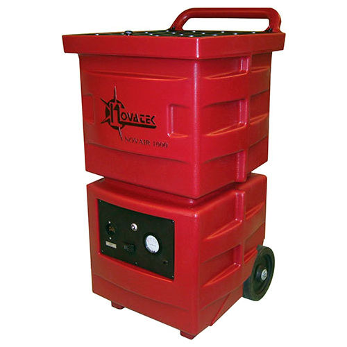 Novair Air Scrubber/Negative Air Machine 1000-500 CFM w/HEPA, audible & visual alarms
