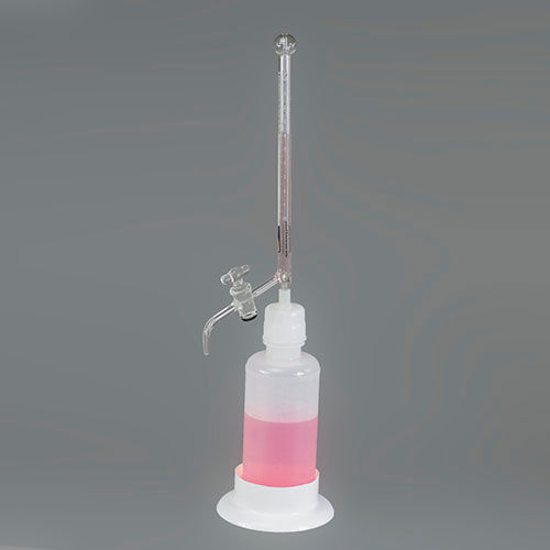 Bel-Art F37915-0510 Borosilicate Glass 10ml Automatic Self Zeroing Burette, 500ml Reservoir