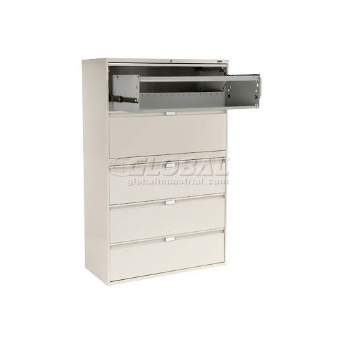 5 drawer lateral file cabinet fireproof