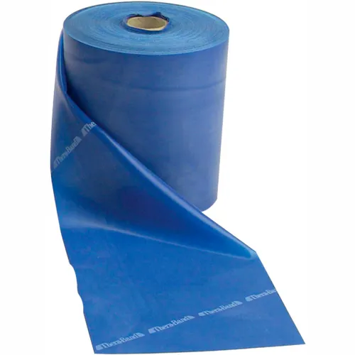 Thera Band Latex Free Exercise Band Blue 50 Yard Roll Box