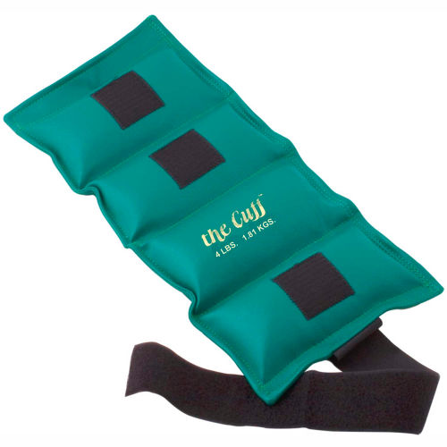 Cuff&#174; Deluxe Wrist and Ankle Weight, 4 lb., Turquoise