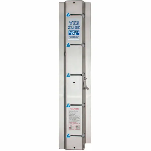 Slide™ Exercise Wall Rail, Galvanized Steel, 28" Long, 1 Rail