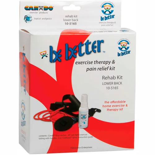 CanDo® Be Better® Lower Back Rehab Kit