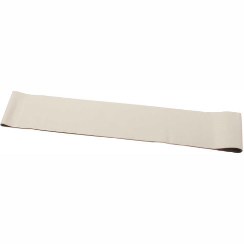 CanDo® Exercise Band Loop, 15" Long, Silver, 10/PK