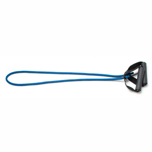 CanDo® Exercise Tubing with Handles, Blue, 48