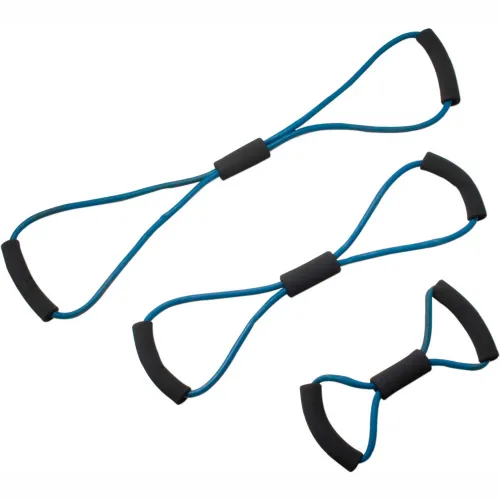 CanDo Tubing BowTie Exerciser - 3-piece set (14 CanDo Tubing BowTie Exerciser - 3-piece set (14