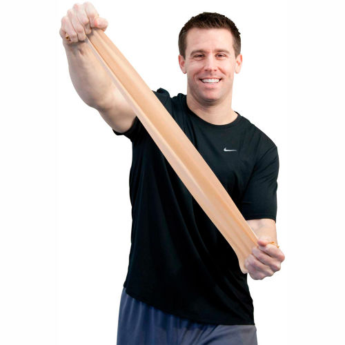 Sup-R Band® Latex Free Exercise Band, Tan, 6 Yard Roll/Box