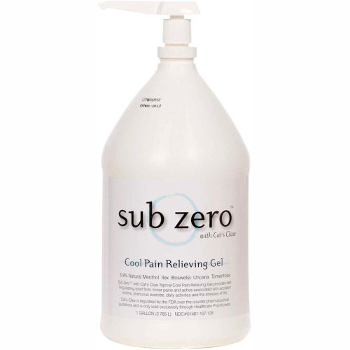 Sub Zero&#153; Cat's Claw&#153; Cold Pain Relief Gel, 1 Gallon Bottle