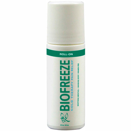 BioFreeze&#174; Cold Pain Relief Gel, 3 oz. Roll-On Bottle, Box of 12