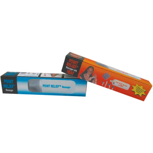 Point-Relief Mini-Massager with Heat and Accessories Point-Relief Mini-Massager with Heat and Accessories