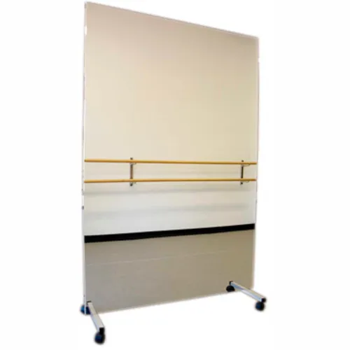 Glassless mirror, stationary with stand, vertical, 24 Glassless mirror, stationary with stand, vertical, 24