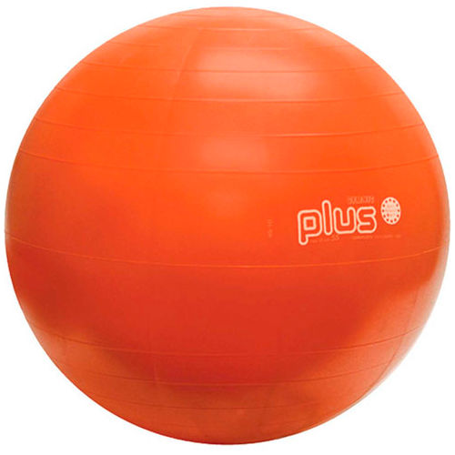 PhysioGymnic™ Molded Vinyl Inflatable Exercise Ball, 55 cm (22"), Orange