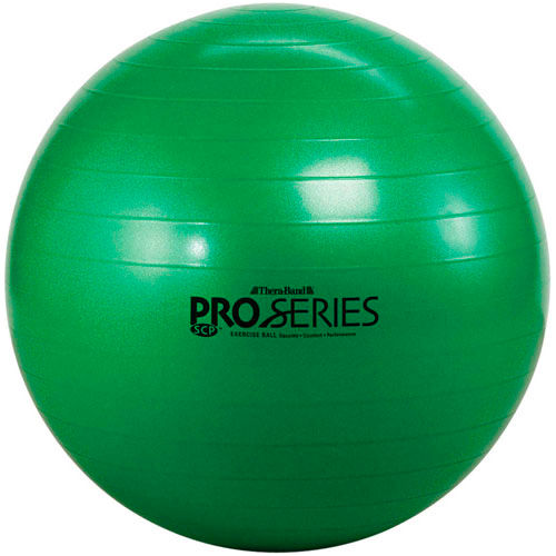 TheraBand™ SCP™ Pro Series Inflatable Exercise Ball, 65 cm (26"), Green