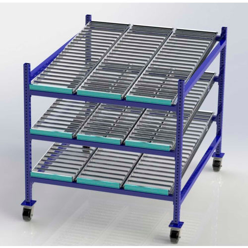 UNEX FCM99SR48603 Flow Cell Mobile Gravity Rack 48"W x 60"D x 54"H