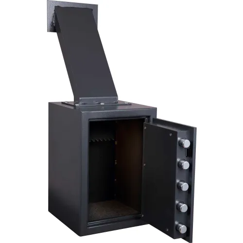 Protex Through-the-Wall Depository Safe With Drop Chute
