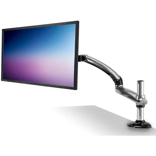 Ergotech® Freedom Arm® HD Articulating Monitor Arm, Silver