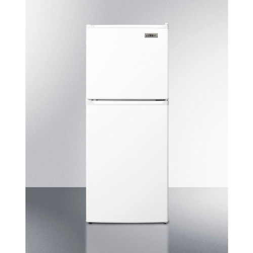 Summit FF71ES - Energy Star Two-Door Refrigerator-Freezer, White, 18-3/4"W