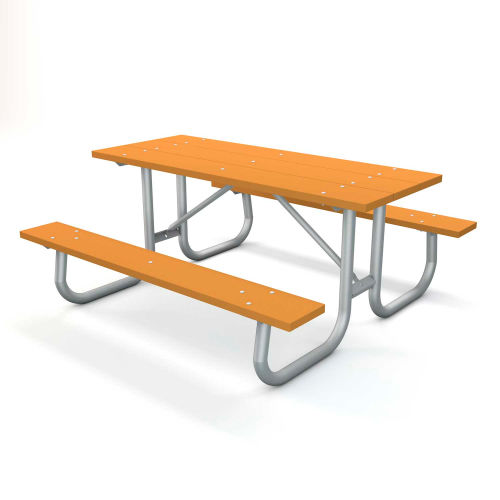 72" Recycled Plastic Picnic Table - Cedar