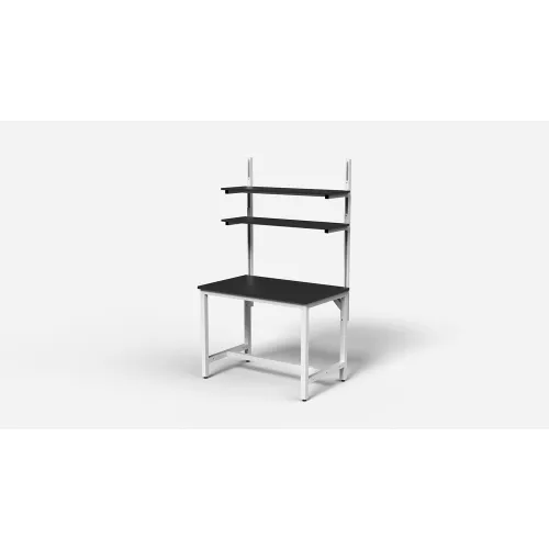 Formaspace BenchMarx™ Lab Workbench with 2 Shelves, Epoxy Resin