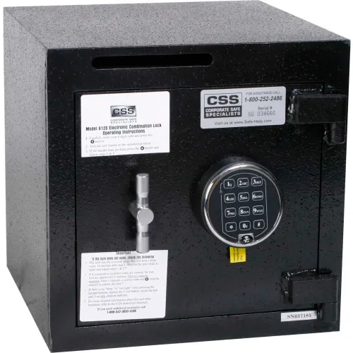 Cennox Front Drop Slot Depository Safe B1414S-FK1 Electronic
