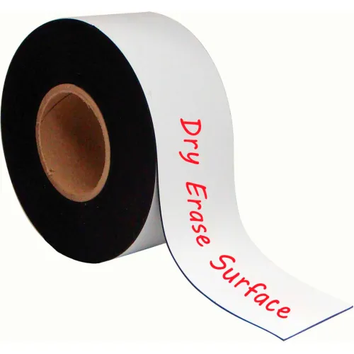 Dry Erase Magnetic Tape Roll, 3 Dry Erase Magnetic Tape Roll, 3