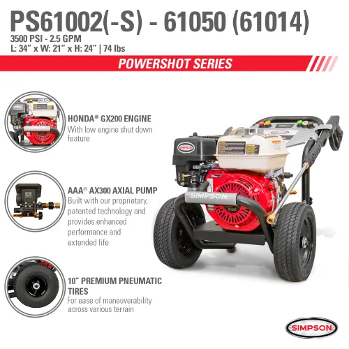 Used honda deals pressure washer