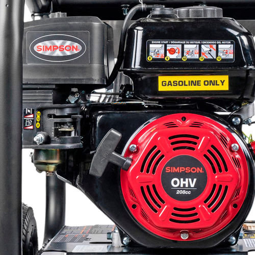 SuperPro Roll-Cage Gas Pressure Washer 