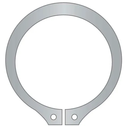 1-3/16" External Snap Ring - Standard Duty - Stamped - 15-7/17-7 Stainless Steel - Pkg Qty 10