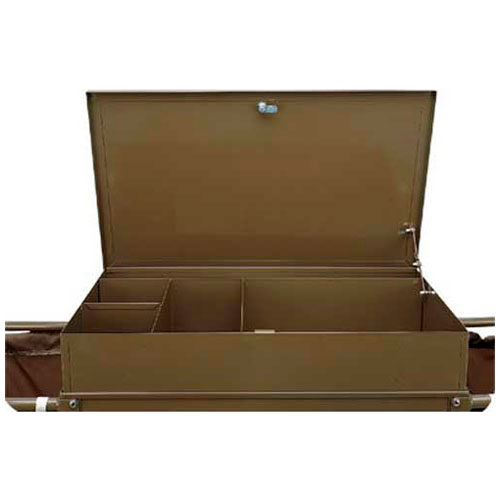 Forbes 5 Compartment Steel Compact Lidded Top Tray Organizer - 2356-MC