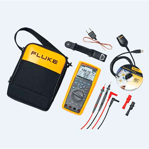 Fluke Fvf True Rms Logging Multimeter Combo Kit W Trendcapture