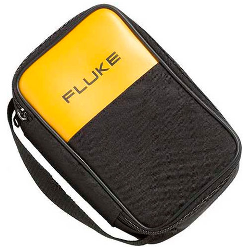 Fluke C35 Carrying Case, Polyester, Black/Yellow