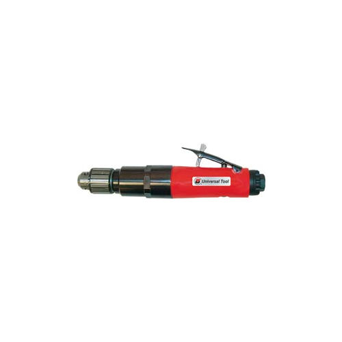 Universal Tool Reversible Straight Air Drill, Jacobs, 1/4" Chuck, 6000 RPM