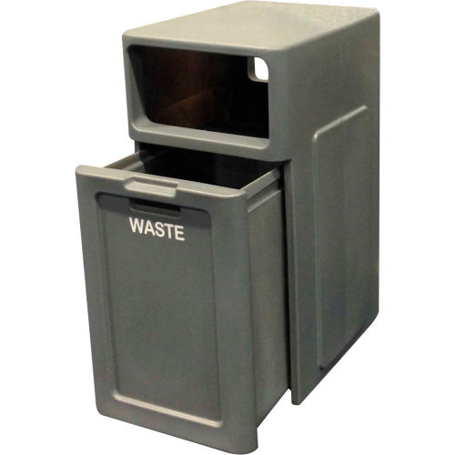 Forte 42 Gallon Waste Convenience Center, Gray - 8001742