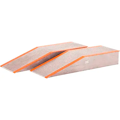 Quality Railings Aluminum Wheel Riser Ramp, 78