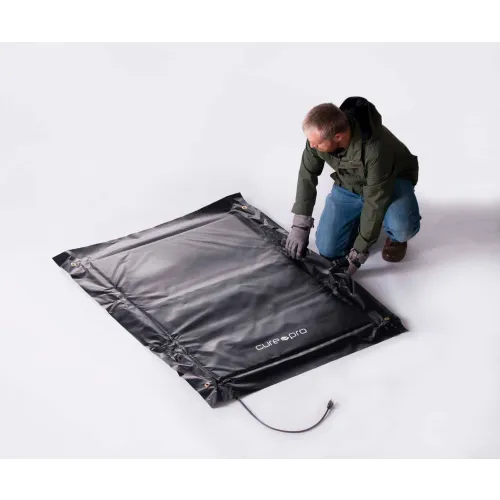 Powerblanket® Pro Concrete Heating Blanket, Safe Walk 110°F Fixed Temp, 5'L  x 4'W, 120V