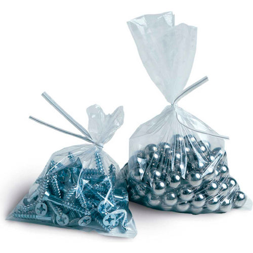 Flat Poly Bags 20" x 14" 1 Mil 1,000 Pack