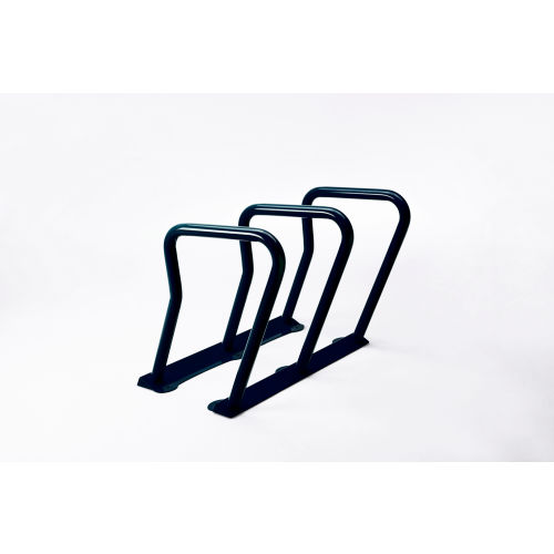 Surf 6 Bike Capacity Steel Bike Rack, Black