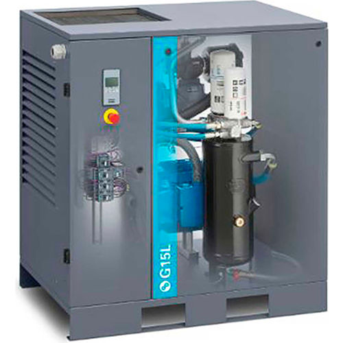 Atlas Copco G18-125 FF, 25HP, Oil-Injected Rotary Screw, Floor Mount, 125PSI, 3PH 208/230/460V