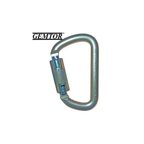 Gemtor 5105, Carabiner - Steel - Automatic Lock - 1" Gate