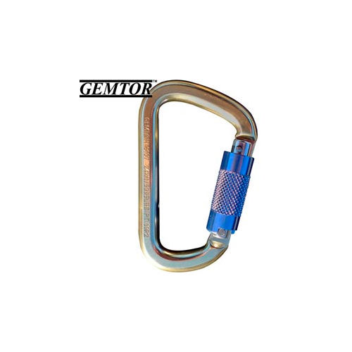 Gemtor 5107, Carabiner - Aluminum - Auto Lock - 3/4" Gate