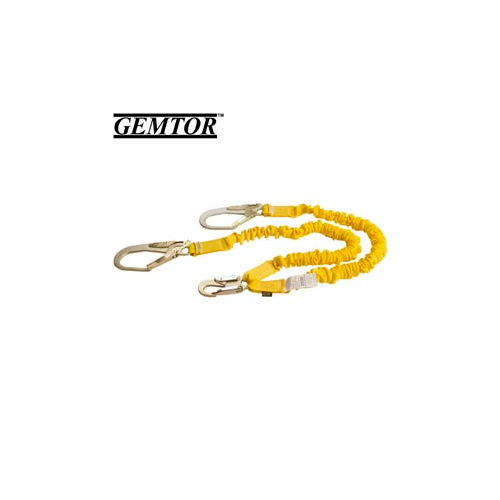 Gemtor D11ELYZ6, Decelerator II Stretch Energy Absorbing Lanyard, 6 ft.
