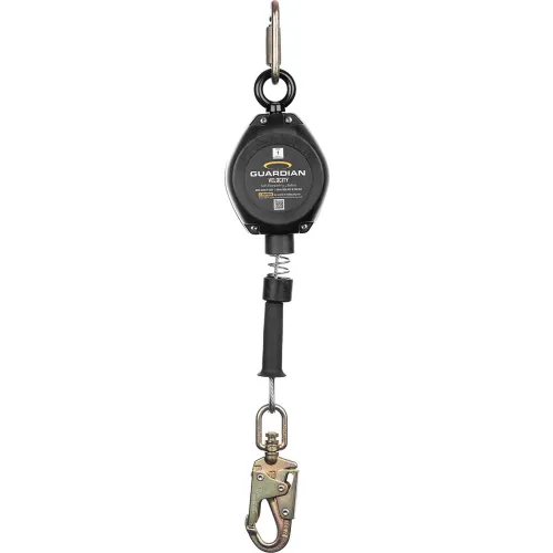 Guardian 10950 Velocity 10' Galvanized Cable Self Retracting Lifeline ...