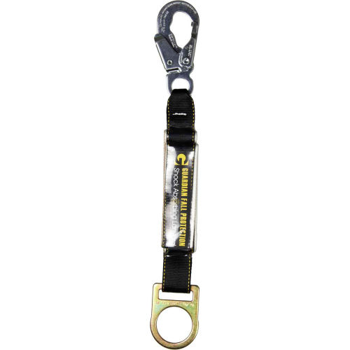 Guardian 01205, 2' Shock Absorbing Extension Lanyard Single Leg