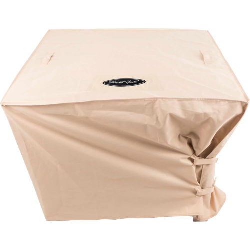 Pleasant Hearth Large Square Fire Pit Cover - 38-9/16"L x 38-9/16"W x 24-11/16"H