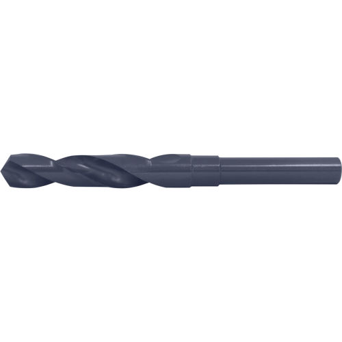 Cle-Line 1813 1-1/4 HSS Steam Oxide 118 Point 1/2 reduced Shank Silver & Deming Drill