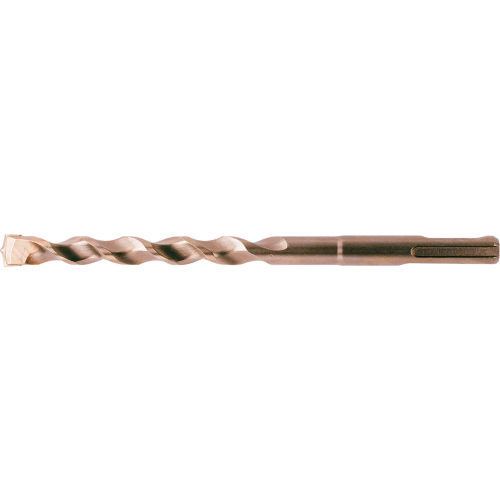 Cle-Line 1821 3/8 18In OAL HSS H.D. Sand Blasted 118 Point Carbide-Tipped SDS-Plus 2 Masonry Drill