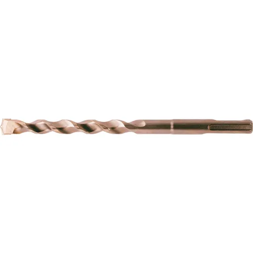 Cle-Line 1821 1/4 8In OAL HSS H.D. Sand Blasted 118 Point Carbide-Tipped  SDS-Plus 2 Masonry Drill