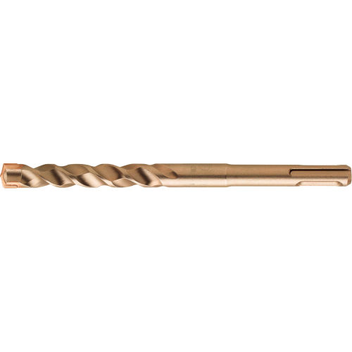 Cle-Line 1833 1/4 4In OAL HSS H.D. Sand Blasted 118 Point Carbide-Tipped SDS-Plus 3 Masonry Drill