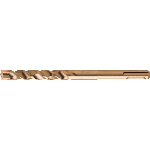 Cle-Line 1833 9/16 6In OAL HSS H.D. Sand Blasted 118 Point Carbide-Tipped SDS-Plus 3 Masonry Drill